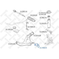 Šarnyras
                                STELLOX                                                52-74026-SX, STELLOX, 52-740