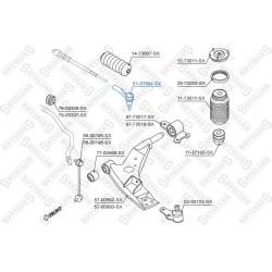 vairo traukės antgalis
                                STELLOX                                51-07504-SX, STELLOX, 51-07504