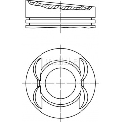 stūmoklis
                                MAHLE                                                028 05 01, MAHLE, 0280501, au