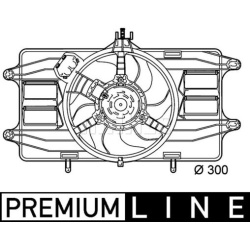 ventiliatorius, radiatoriaus BEHR *** PREMIUM LINE ***
                                MAHLE                                 