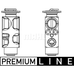 išsiplėtimo vožtuvas, oro kondicionavimas BEHR *** PREMIUM LINE ***
                                MAHLE                 