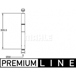 džiovintuvas, oro kondicionierius BEHR *** PREMIUM LINE ***
                                MAHLE                           