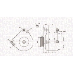 kintamosios srovės generatorius
                                MAGNETI MARELLI                                063731818010,