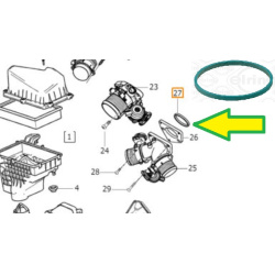 Tarpinė vožtuvų dangtelio
ELRING 341.100, ELRING, 341100, a