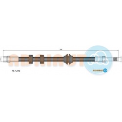 stabdžių žarnelė
                                ADRIAUTO                                                45.1216, ADRIAUT