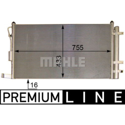 kondensatorius, oro kondicionierius BEHR *** PREMIUM LINE ***
MAHLE