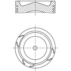 Stūmoklis
                                MAHLE                                                213 69 00, MAHLE, 2136900, au