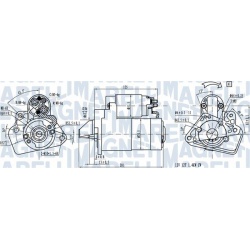 Starteris
                                MAGNETI MARELLI                                063721332010, MAGNETI MARELLI, 06372