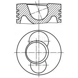 stūmoklis
                                MAHLE                                101 72 01, MAHLE, 101 72 01, auto detalė