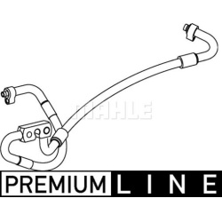 aukšto/žemo slėgio linija, oro kondicionavimas BEHR *** PREMIUM LINE ***
MAHLE