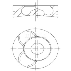 stūmoklis
                                MAHLE                                038 44 00, MAHLE, 0384400, auto detalė