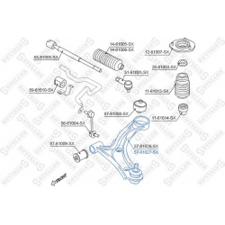 pakabos svirtis
                                STELLOX                                                57-61027-SX, STELLOX, 