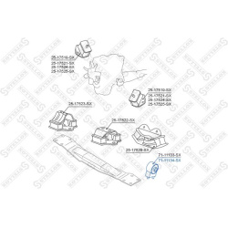 montavimas, neautomatinė transmisija
                                STELLOX                                                