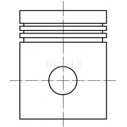 stūmoklis
                                MAHLE                                                013 02 01, MAHLE, 0130201, au