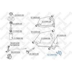 Šarnyras
STELLOX 52-53004-SX, STELLOX, 52-530