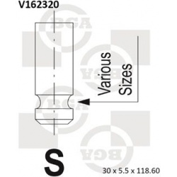 įsiurbimo vožtuvas
                                BGA                                                V162320, BGA, V162320