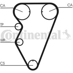 paskirstymo diržas
                                CONTITECH                                CT974, CONTITECH, CT974, auto de