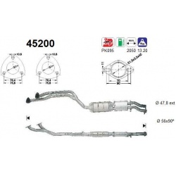katalizatoriaus keitiklis
                                AS                                                45200, AS, 45200,