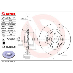 stabdžių diskas (1vnt) PRIME LINE - UV Coated
                                BREMBO                                       