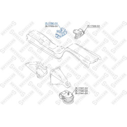 variklio montavimas
                                STELLOX                                                25-17842-SX, STELL