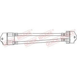 stabdžių žarnelė
                                QUICK BRAKE                                                25.006, QUICK