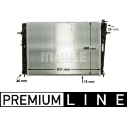 Aušinimo radiatorius
                                MAHLE                                                CR 909 000P, MAHLE