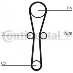 paskirstymo diržas
                                CONTITECH                                CT1041, CONTITECH, CT1041, auto 