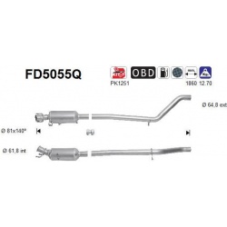 DPF, kietųjų dalelių filtras
                                FD5055Q, AS, FD5055Q, auto detalė