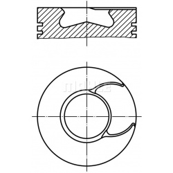 stūmoklis
                                MAHLE                                                213 67 00, MAHLE, 2136700, au