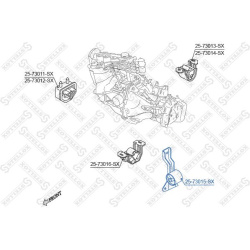 variklio montavimas
                                STELLOX                                                25-73015-SX, STELL