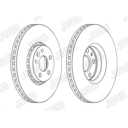 stabdžių diskas (1vnt) COAT+
                                JURID                                                562672JC-