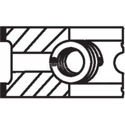 stūmoklio žiedų komplektas
                                MAHLE                                039 91 V2, MAHLE, 03991V2,