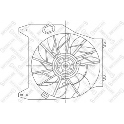 ventiliatorius, radiatoriaus
                                STELLOX                                                29-99078-