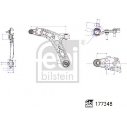 pakabos svirtis
                                FEBI BILSTEIN                                                177348, FEBI BIL