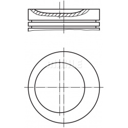 stūmoklis
MAHLE 081 21 01, MAHLE, 0812101, au