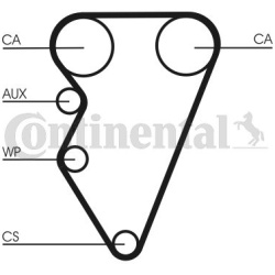 paskirstymo diržas
                                CONTITECH                                CT708, CONTITECH, CT708, auto de