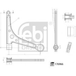 pakabos svirtis
                                FEBI BILSTEIN                                176966, FEBI BILSTEIN, 176966, a