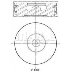 stūmoklis
                                MAHLE                                                014 82 00, MAHLE, 0148200, au