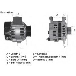 LUCAS ELECTRICAL                                LRA02089, Nenurodytas gamintojas, LRA02089, auto detalė