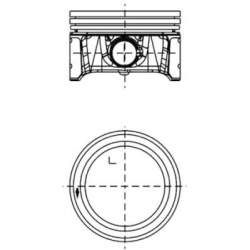 Stūmoklis
KOLBENSCHMIDT 99913601, KOLBENSCHMI