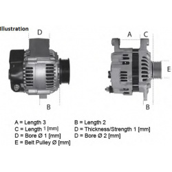 LUCAS ELECTRICAL                                                LRA02967, Nenurodytas gamintojas, LRA02967, auto detalė