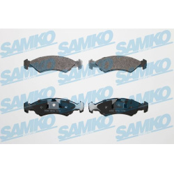Stabdžių kaladėlės priekinės
                                SAMKO                                5SP232, SAMKO, 5SP232,