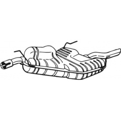 galinis duslintuvas
                                BOSAL                                215-219, Nenurodytas gamintojas, 215