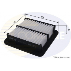 oro filtras
                                COMLINE                                EAF1031, COMLINE, EAF1031, auto detalė