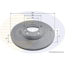 stabdžių diskas (1vnt) Comline
                                ADC2914V, COMLINE, ADC2914V, auto detalė