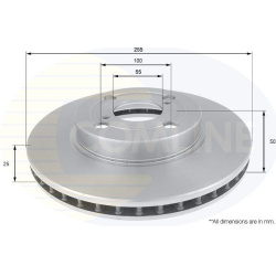 stabdžių diskas (1vnt) Comline
                                ADC01117V, COMLINE, ADC01117V, auto detalė