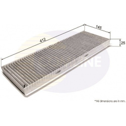filtras, salono oras
                                COMLINE                                EKF166A, COMLINE, EKF166A, auto d