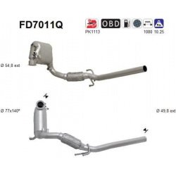 DPF, kietųjų dalelių filtras
FD7011Q, AS, FD7011Q, auto detalė