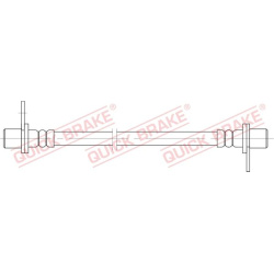 stabdžių žarnelė
                                QUICK BRAKE                                                25.087, QUICK