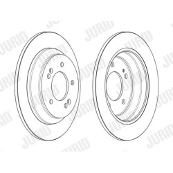 stabdžių diskas (1vnt) COAT+
                                JURID                                                563185JC,